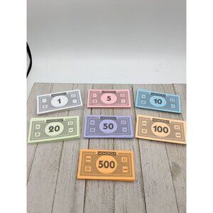 Monopoly Edition 2017 Game Replacement Money